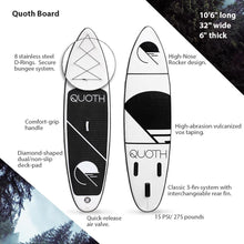 Load image into Gallery viewer, Quothlife Kit Paddleboard