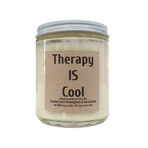 Therapy is Cool - Candle