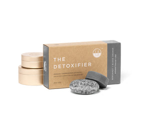 The Detoxifier Shampoo + Conditioner Travel Pack (with Tins)